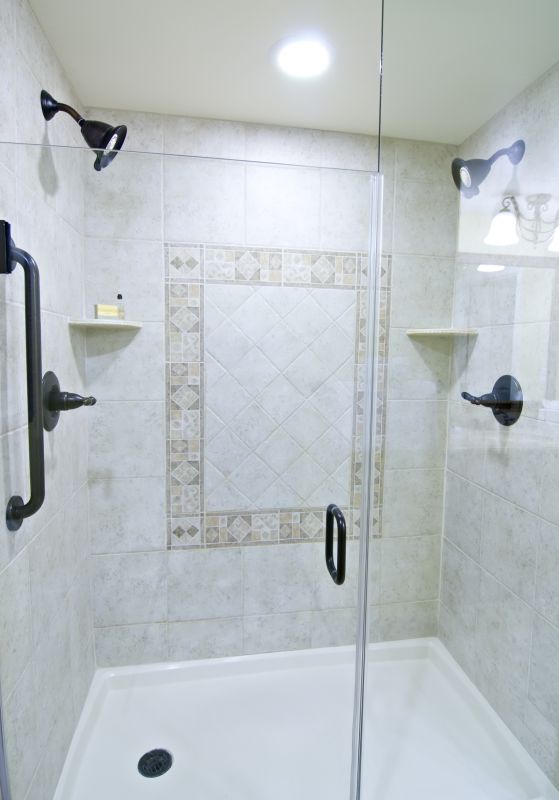 Elegant Tile Shower Design
