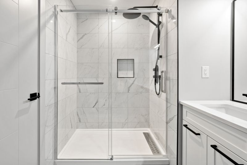 Elegant Shower Niche Design